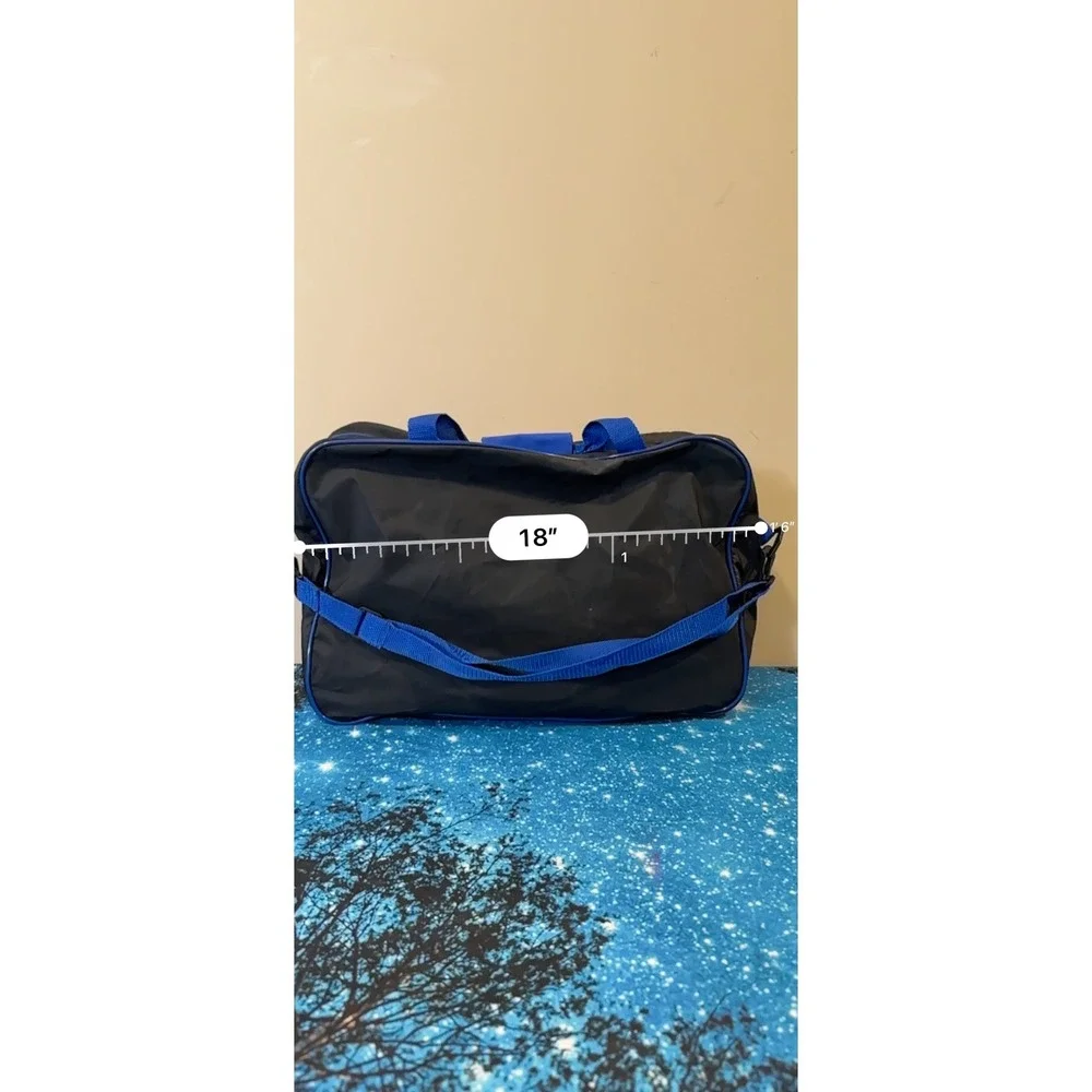 Vintage 1993 Mighty Morphin Power Rangers Duffel Bag Blue Pink Black Rangers